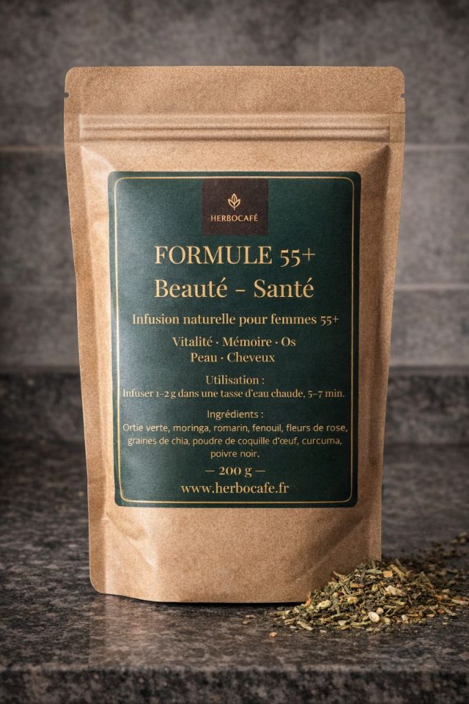 HerboCafé Formule 55+™ – Beauté & Santé