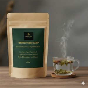 Infusion Anti Ballonnements – Tisane Digestive Naturelle – Mélange de Plantes pour Digestion & Gaz – 100g